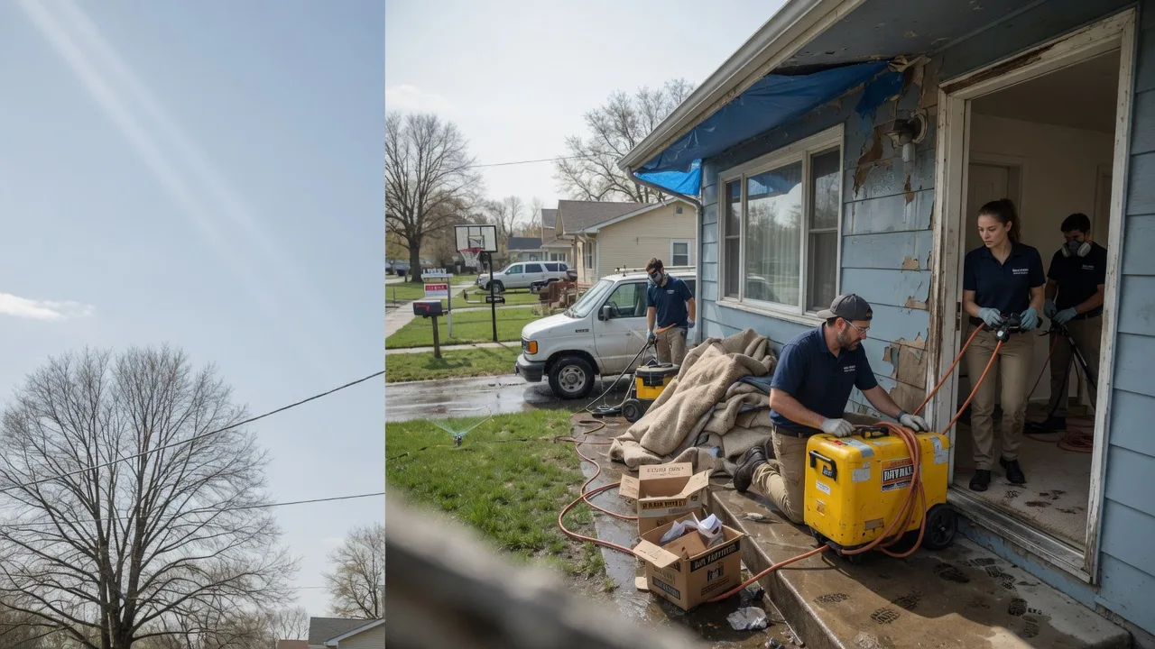 Basement Flood Cleanup in Newport, IN near me